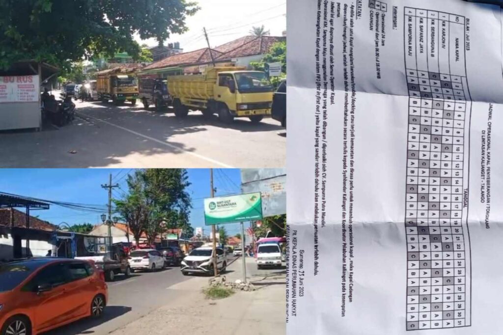 Warga Talango Geram Akibat Sering Terjadi Atrean Penyebrangan Talango-Kalianget