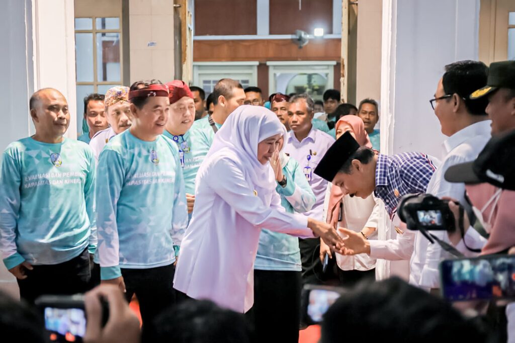 Gubernur Jatim Khofifah Sapa ASN, Minta Tingkatkan Kapasitas Pelayanan