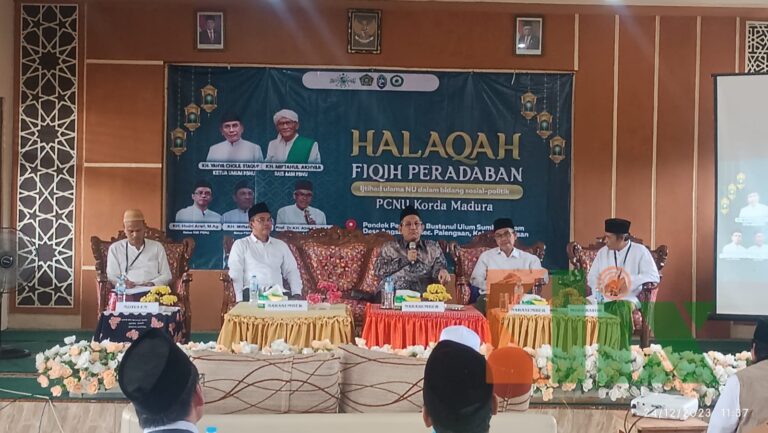 NU Korda Madura Gelar Halaqah Fiqih Peradaban dan Ingatkan Pedoman Politik Nahdliyin