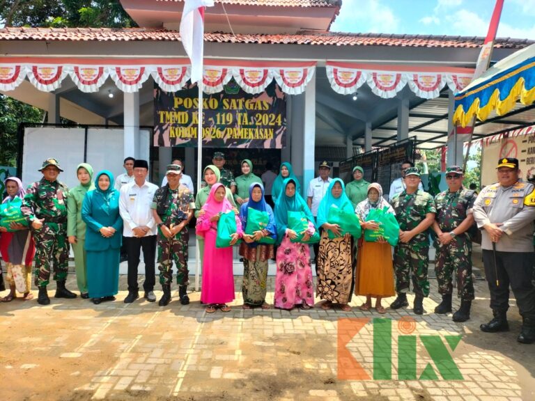 PJ Bupati Pamekasan Hadiri Penutupan TMMD ke 119 Tahun 2024 Kodim 0826