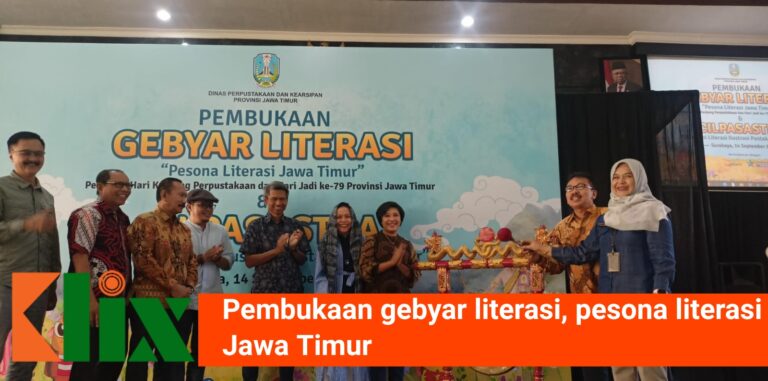 Semarakkan Perayaan Hari Kunjung Perpustakaan Disperpursip Menggelar Gebyar Pesona Literasi Jawa Timur