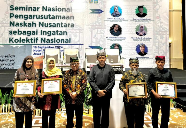 Disperpusip Jatim Terima Sertifikat Naskah Primbon Tengger Jadi IKON