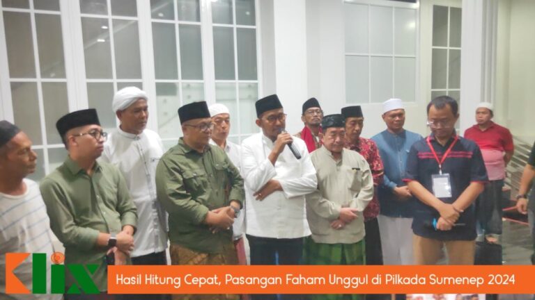 Hasil Hitung Cepat, Pasangan Faham Unggul di Pilkada Sumenep 2024