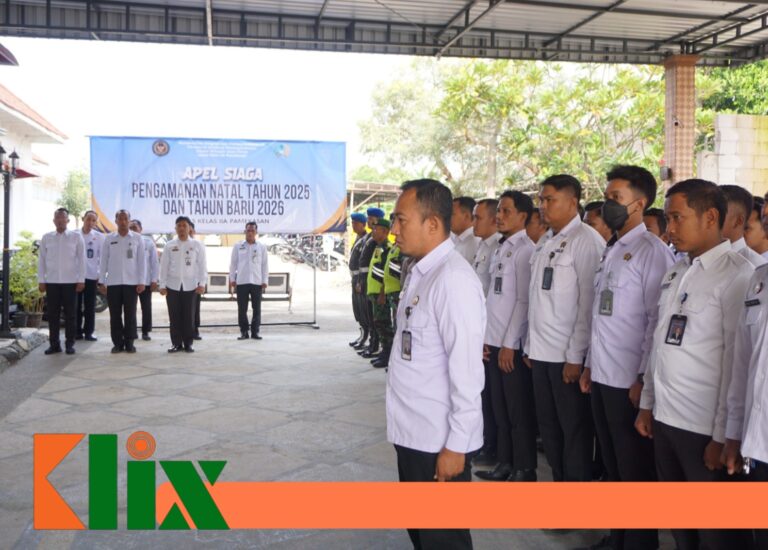 Antisipasi Gangguan Keamanan dan Ketertiban, Lapas Pamekasan Gelar Apel Siaga Nataru 2026